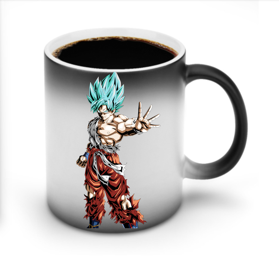 （画像用） ドラゴンボール 孫悟空（そん ごくう）Son Goku カカロット DRAGON BALL Kakarotto 温度変色マグカップ