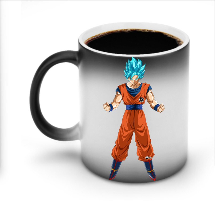 （画像用） ドラゴンボール 孫悟空（そん ごくう）Son Goku カカロット DRAGON BALL Kakarotto 温度変色マグカップ