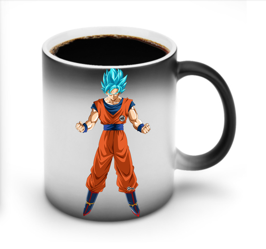 （画像用） ドラゴンボール 孫悟空（そん ごくう）Son Goku カカロット DRAGON BALL Kakarotto 温度変色マグカップ