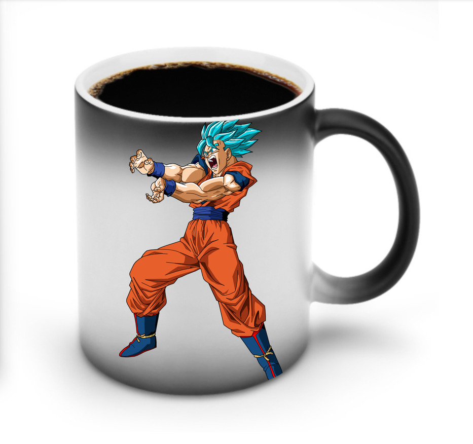 （画像用） ドラゴンボール 孫悟空（そん ごくう）Son Goku カカロット DRAGON BALL Kakarotto 温度変色マグカップ
