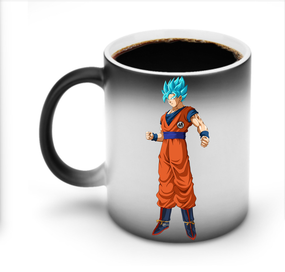 （画像用） ドラゴンボール 孫悟空（そん ごくう）Son Goku カカロット DRAGON BALL Kakarotto 温度変色マグカップ