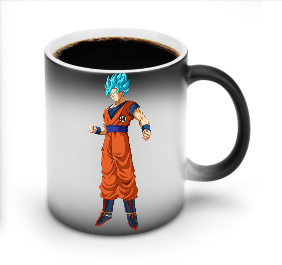 （画像用） ドラゴンボール 孫悟空（そん ごくう）Son Goku カカロット DRAGON BALL Kakarotto 温度変色マグカップ