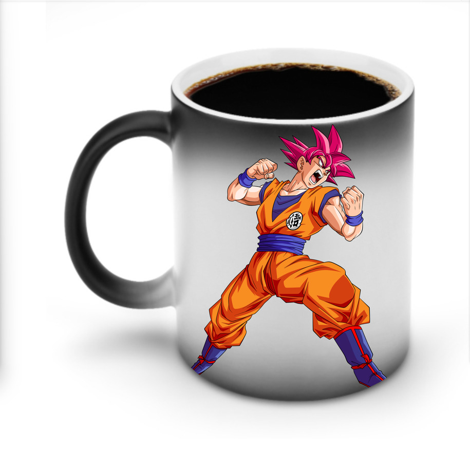 （画像用） ドラゴンボール 孫悟空（そん ごくう）Son Goku カカロット DRAGON BALL Kakarotto 温度変色マグカップ