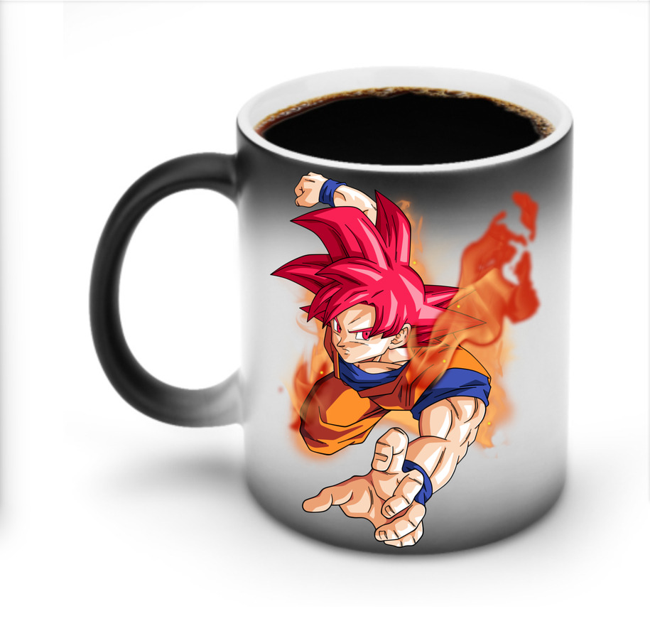 （画像用） ドラゴンボール 孫悟空（そん ごくう）Son Goku カカロット DRAGON BALL Kakarotto 温度変色マグカップ
