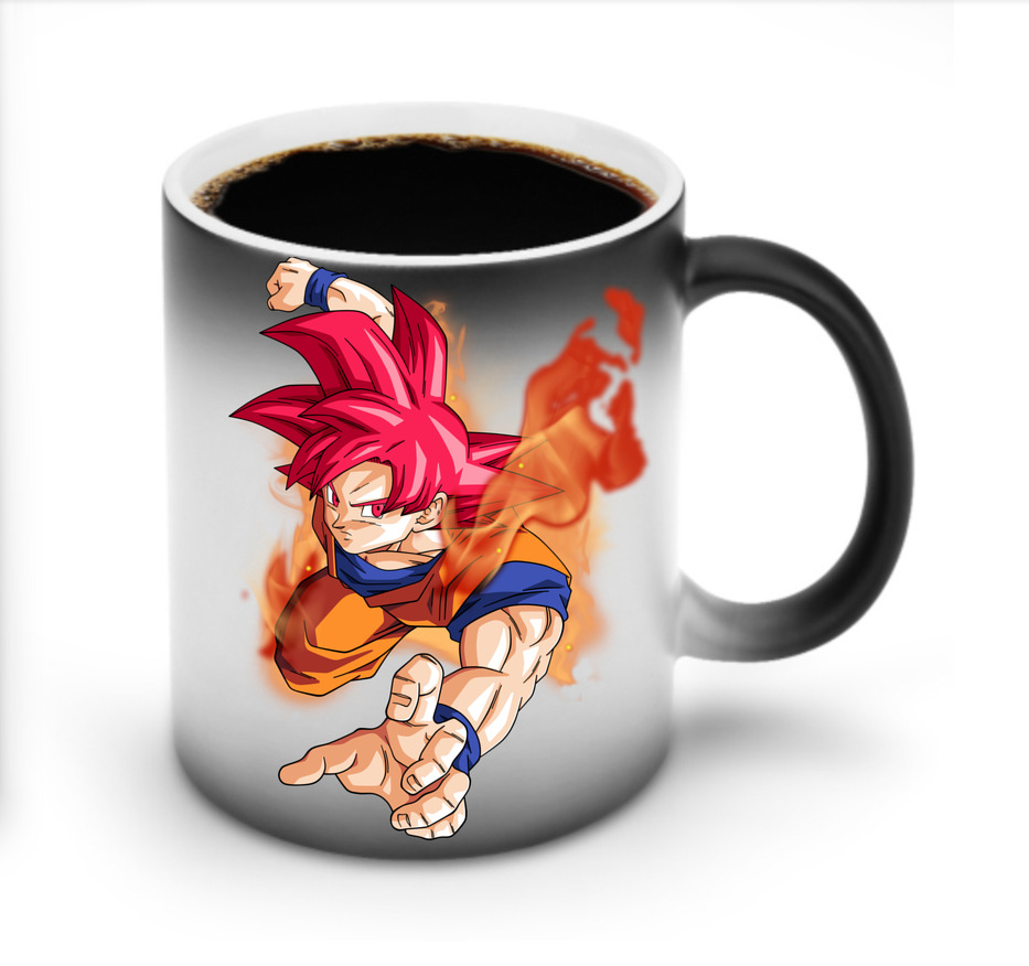 （画像用） ドラゴンボール 孫悟空（そん ごくう）Son Goku カカロット DRAGON BALL Kakarotto 温度変色マグカップ