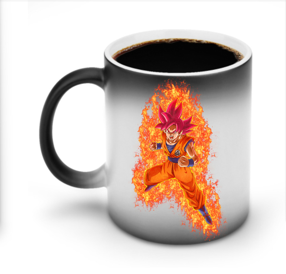 （画像用） ドラゴンボール 孫悟空（そん ごくう）Son Goku カカロット DRAGON BALL Kakarotto 温度変色マグカップ