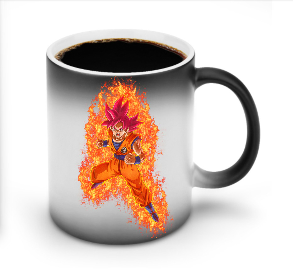 （画像用） ドラゴンボール 孫悟空（そん ごくう）Son Goku カカロット DRAGON BALL Kakarotto 温度変色マグカップ