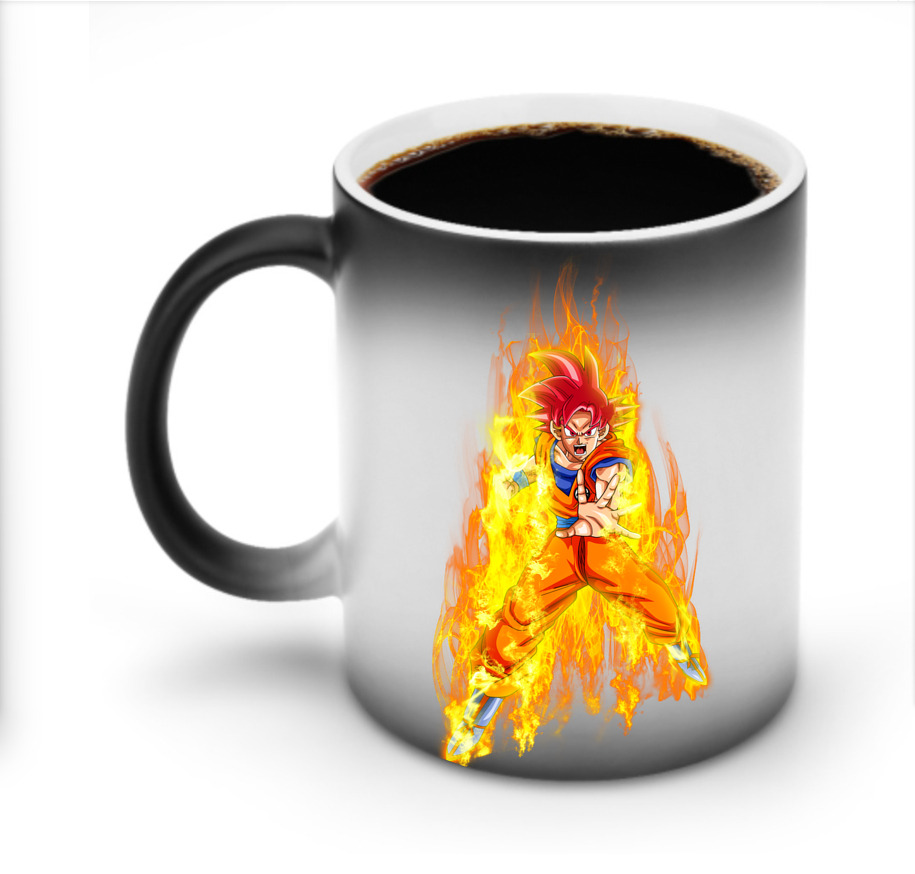 （画像用） ドラゴンボール 孫悟空（そん ごくう）Son Goku カカロット DRAGON BALL Kakarotto 温度変色マグカップ