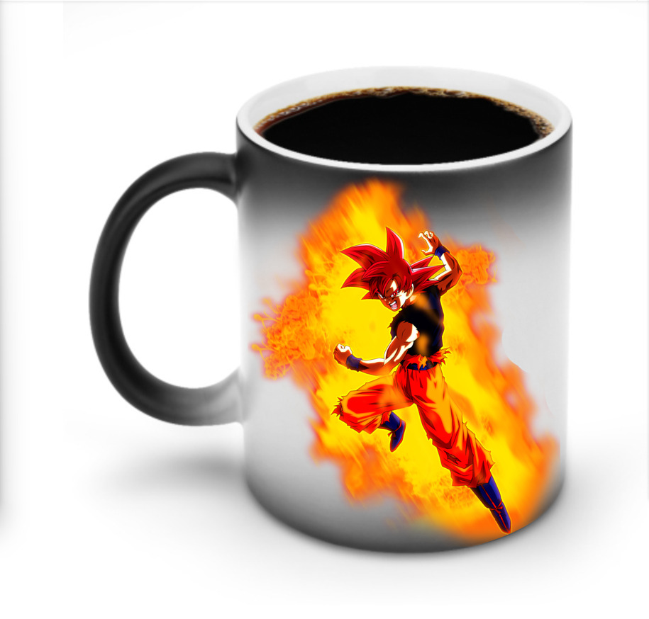 （画像用） ドラゴンボール 孫悟空（そん ごくう）Son Goku カカロット DRAGON BALL Kakarotto 温度変色マグカップ