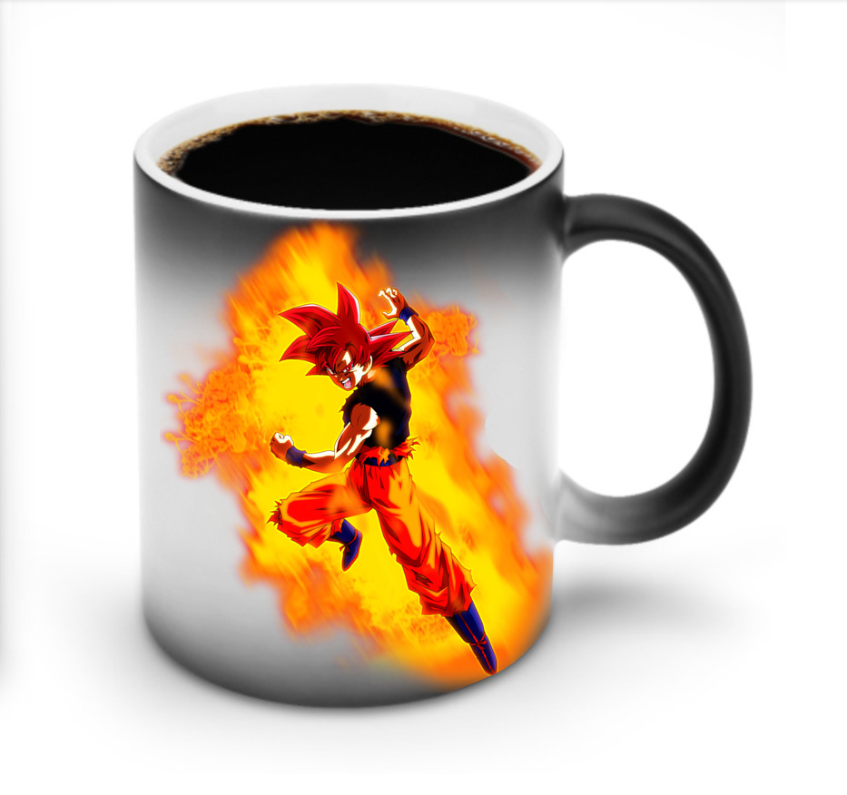 （画像用） ドラゴンボール 孫悟空（そん ごくう）Son Goku カカロット DRAGON BALL Kakarotto 温度変色マグカップ