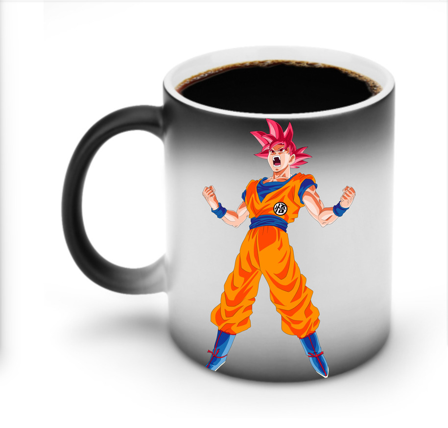 （画像用） ドラゴンボール 孫悟空（そん ごくう）Son Goku カカロット DRAGON BALL Kakarotto 温度変色マグカップ