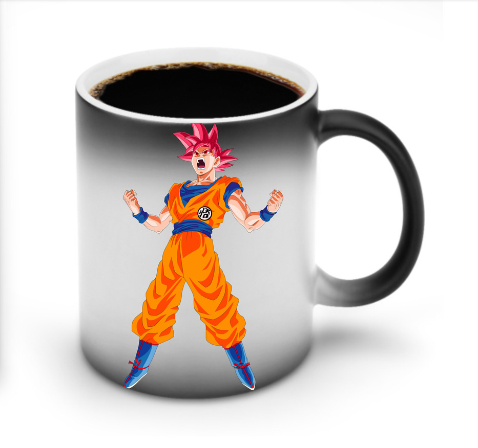 （画像用） ドラゴンボール 孫悟空（そん ごくう）Son Goku カカロット DRAGON BALL Kakarotto 温度変色マグカップ