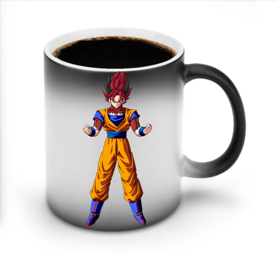 （画像用） ドラゴンボール 孫悟空（そん ごくう）Son Goku カカロット DRAGON BALL Kakarotto 温度変色マグカップ