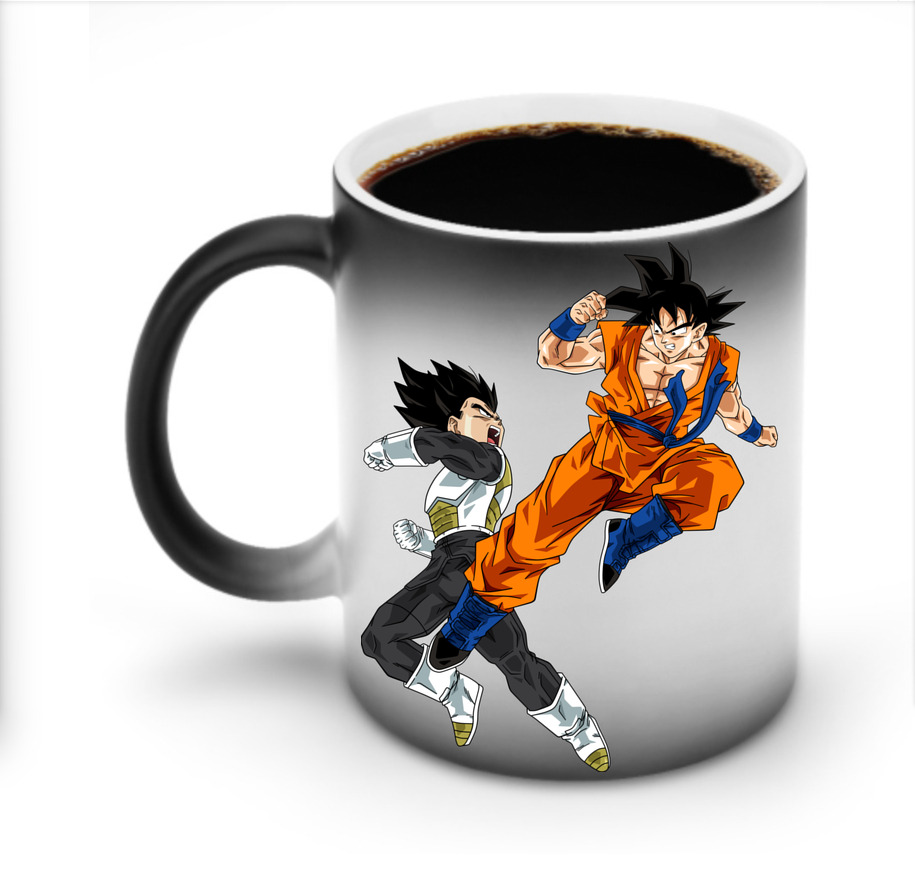 （画像用） ドラゴンボール 孫悟空（そん ごくう）Son Goku カカロット DRAGON BALL Kakarotto 温度変色マグカップ