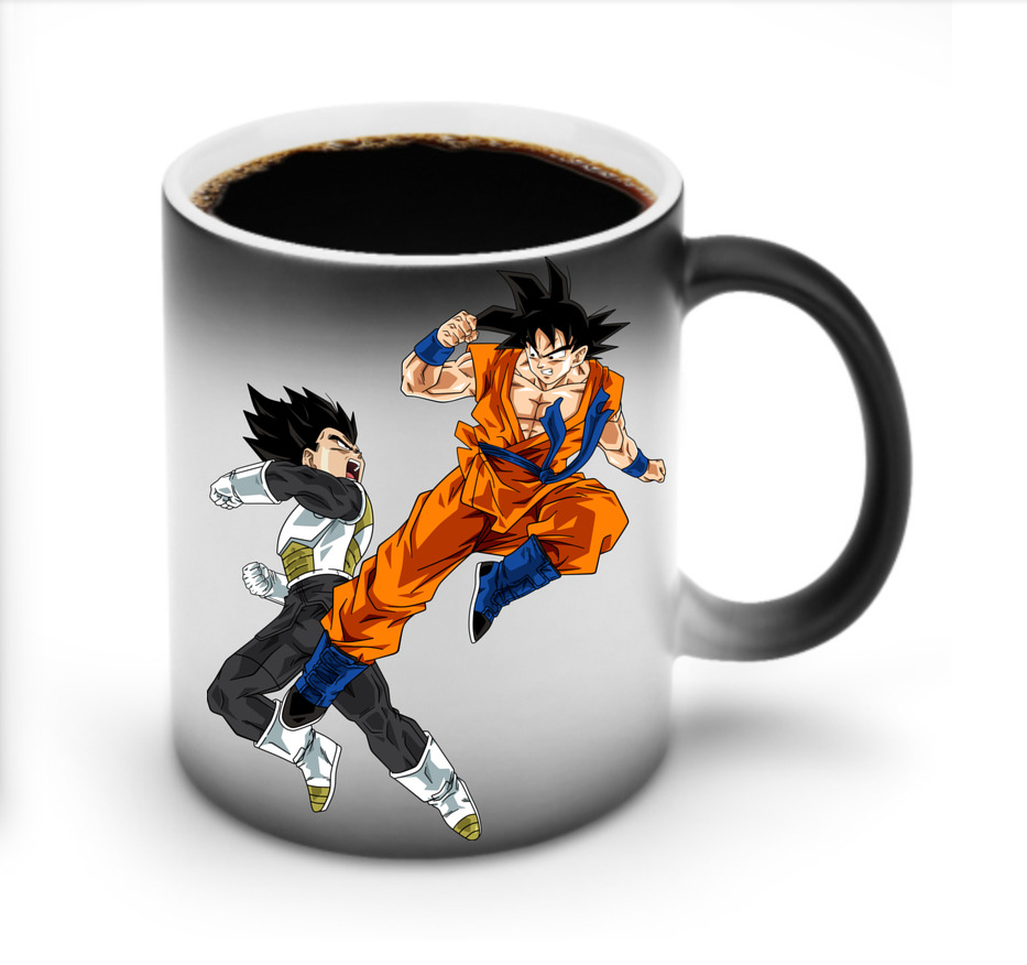 （画像用） ドラゴンボール 孫悟空（そん ごくう）Son Goku カカロット DRAGON BALL Kakarotto 温度変色マグカップ