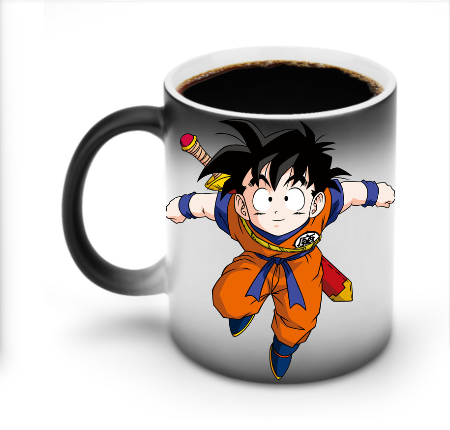 （画像用） ドラゴンボール 孫悟空（そん ごくう）Son Goku カカロット DRAGON BALL Kakarotto 温度変色マグカップ
