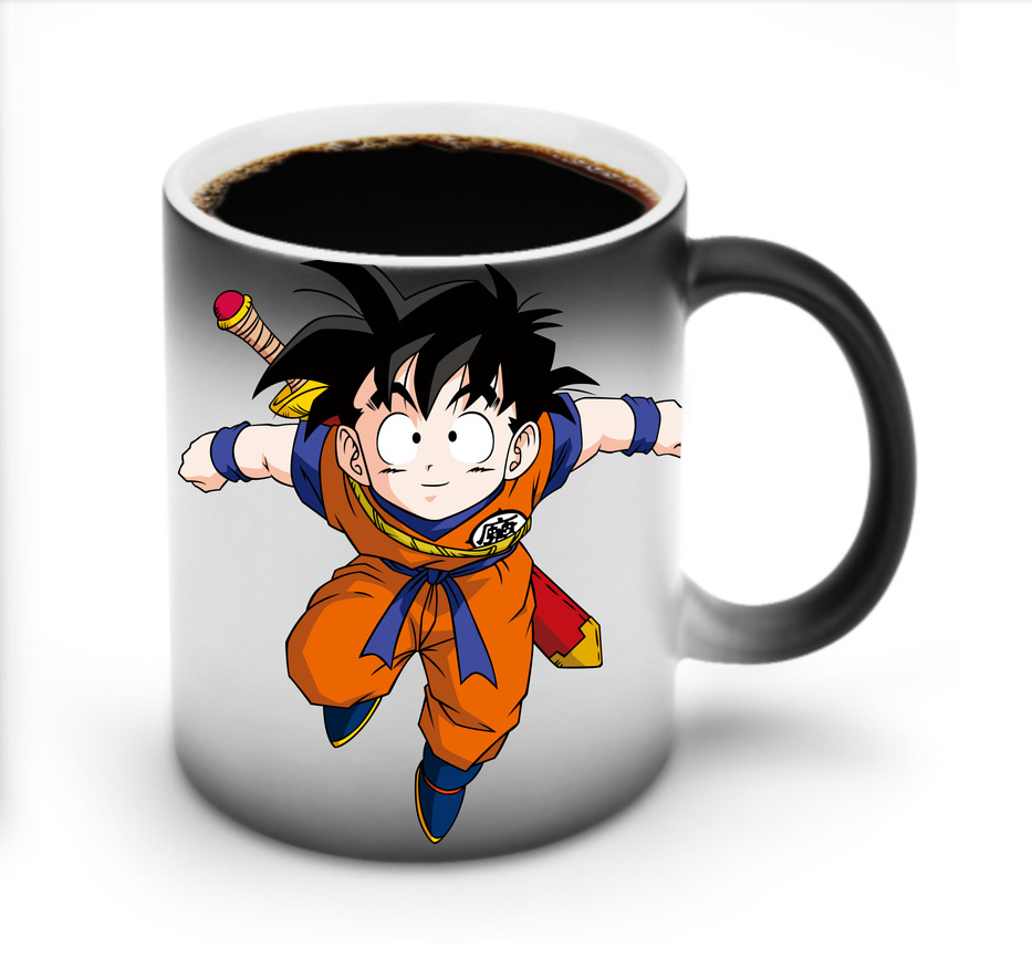 （画像用） ドラゴンボール 孫悟空（そん ごくう）Son Goku カカロット DRAGON BALL Kakarotto 温度変色マグカップ