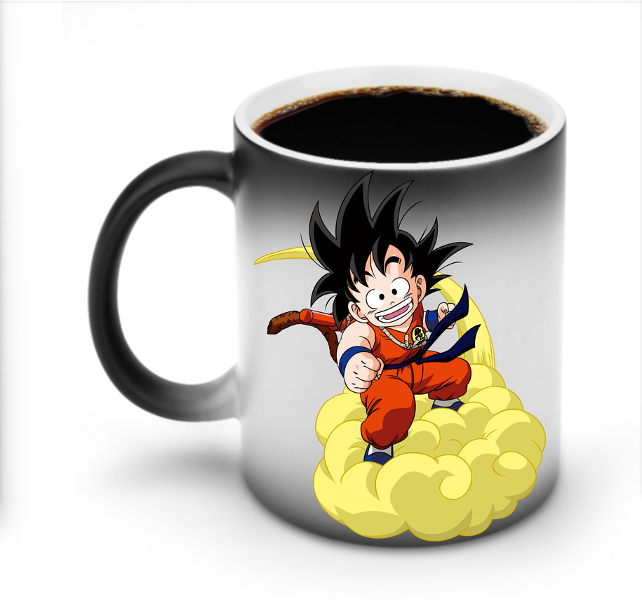 （画像用） ドラゴンボール 孫悟空（そん ごくう）Son Goku カカロット DRAGON BALL Kakarotto 温度変色マグカップ