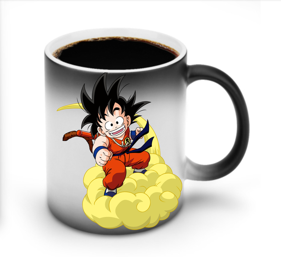 （画像用） ドラゴンボール 孫悟空（そん ごくう）Son Goku カカロット DRAGON BALL Kakarotto 温度変色マグカップ