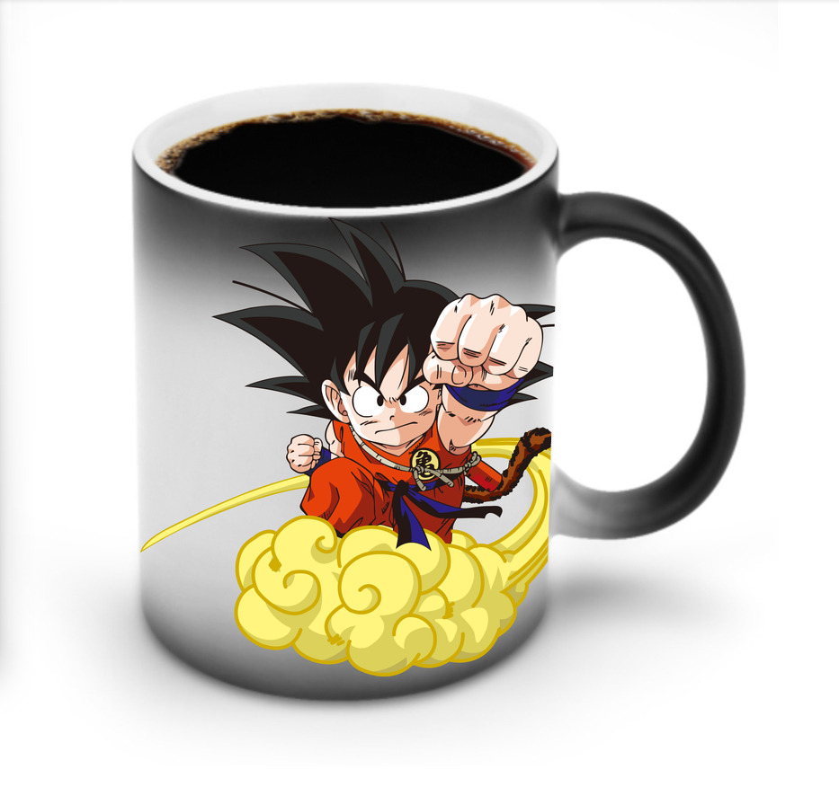 （画像用） ドラゴンボール 孫悟空（そん ごくう）Son Goku カカロット DRAGON BALL Kakarotto 温度変色マグカップ