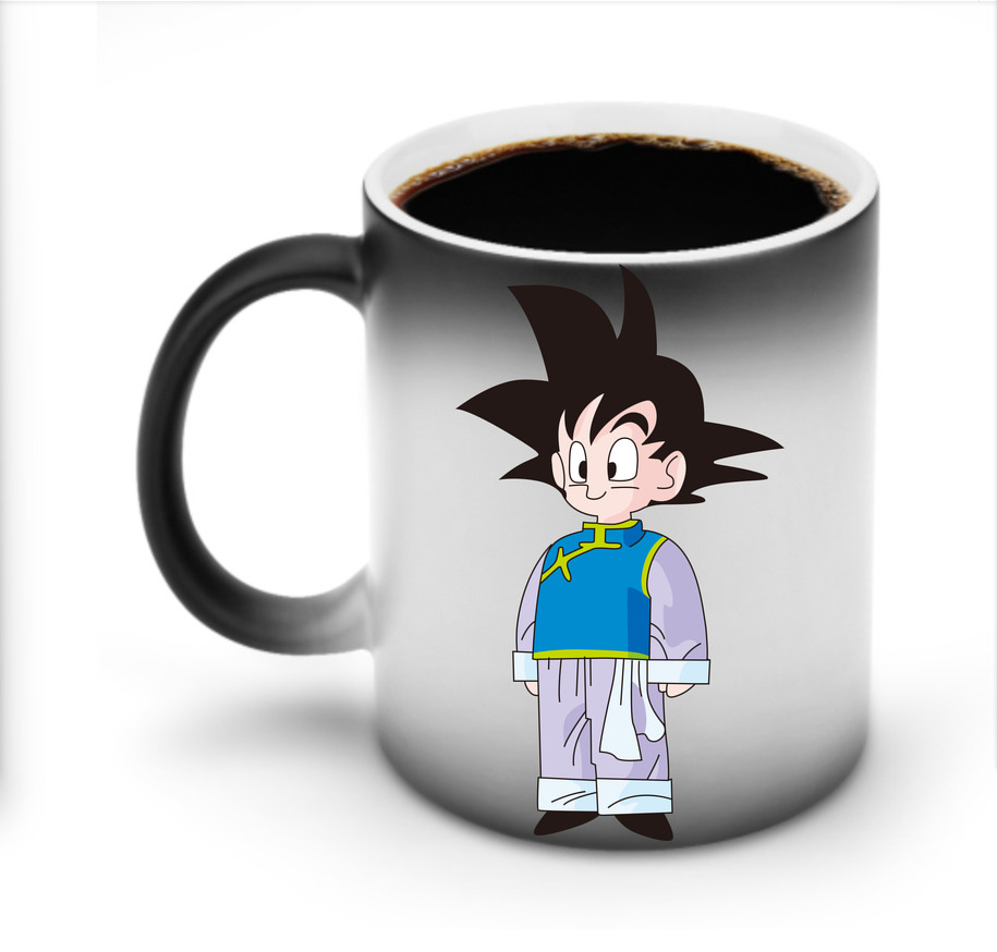 （画像用） ドラゴンボール 孫悟空（そん ごくう）Son Goku カカロット DRAGON BALL Kakarotto 温度変色マグカップ