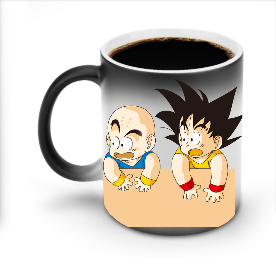 （画像用） ドラゴンボール 孫悟空（そん ごくう）Son Goku カカロット DRAGON BALL Kakarotto 温度変色マグカップ