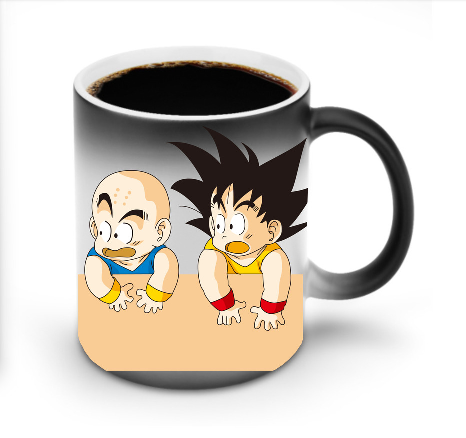 （画像用） ドラゴンボール 孫悟空（そん ごくう）Son Goku カカロット DRAGON BALL Kakarotto 温度変色マグカップ