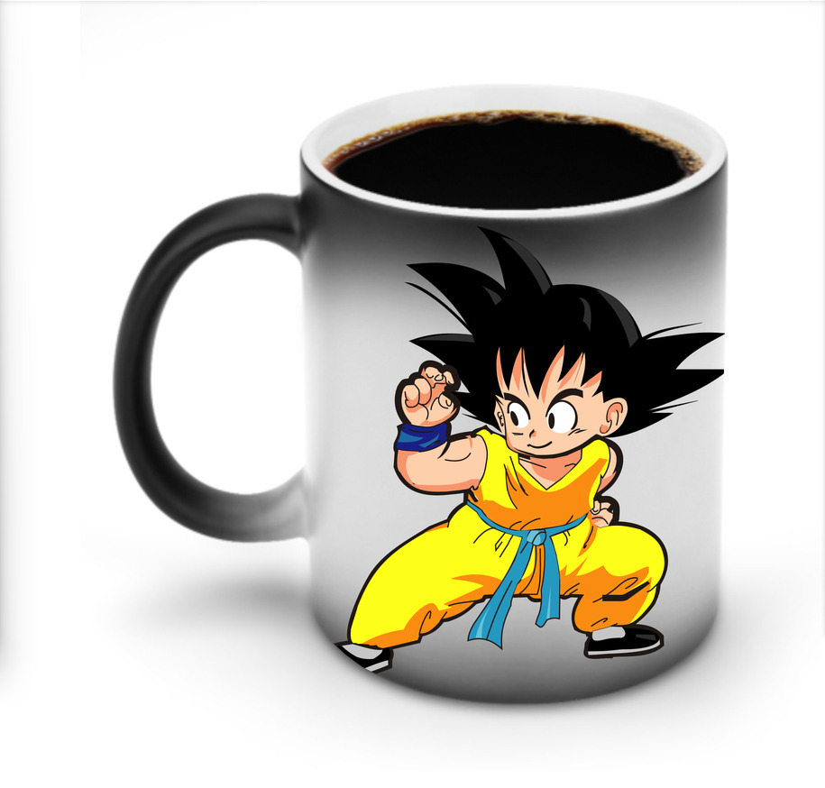 （画像用） ドラゴンボール 孫悟空（そん ごくう）Son Goku カカロット DRAGON BALL Kakarotto 温度変色マグカップ