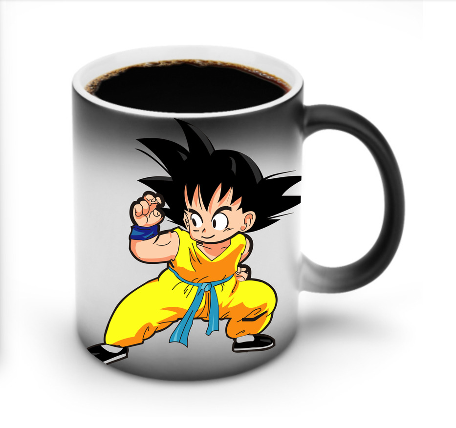 （画像用） ドラゴンボール 孫悟空（そん ごくう）Son Goku カカロット DRAGON BALL Kakarotto 温度変色マグカップ