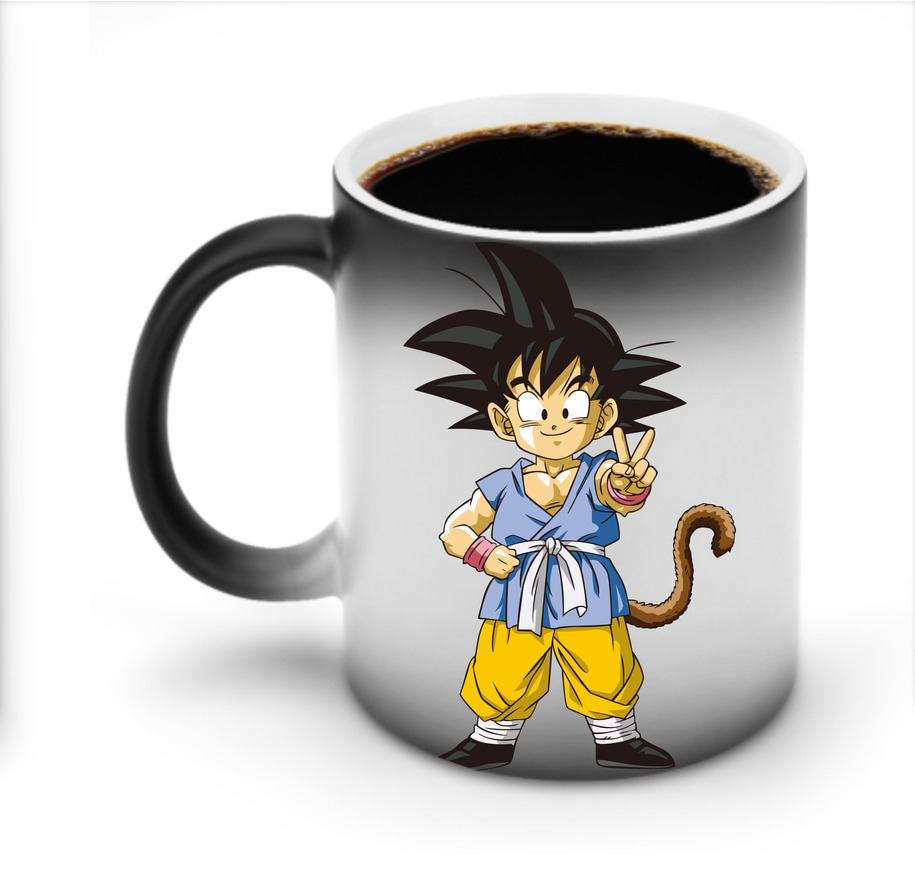 （画像用） ドラゴンボール 孫悟空（そん ごくう）Son Goku カカロット DRAGON BALL Kakarotto 温度変色マグカップ