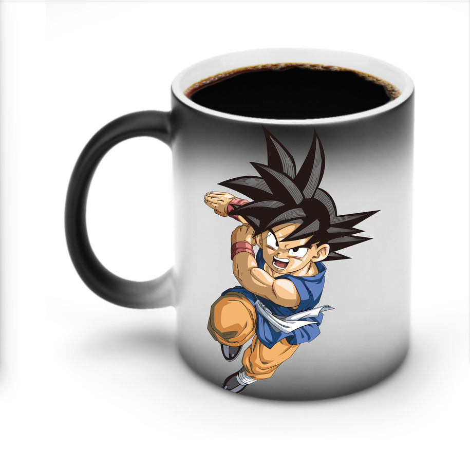 （画像用） ドラゴンボール 孫悟空（そん ごくう）Son Goku カカロット DRAGON BALL Kakarotto 温度変色マグカップ
