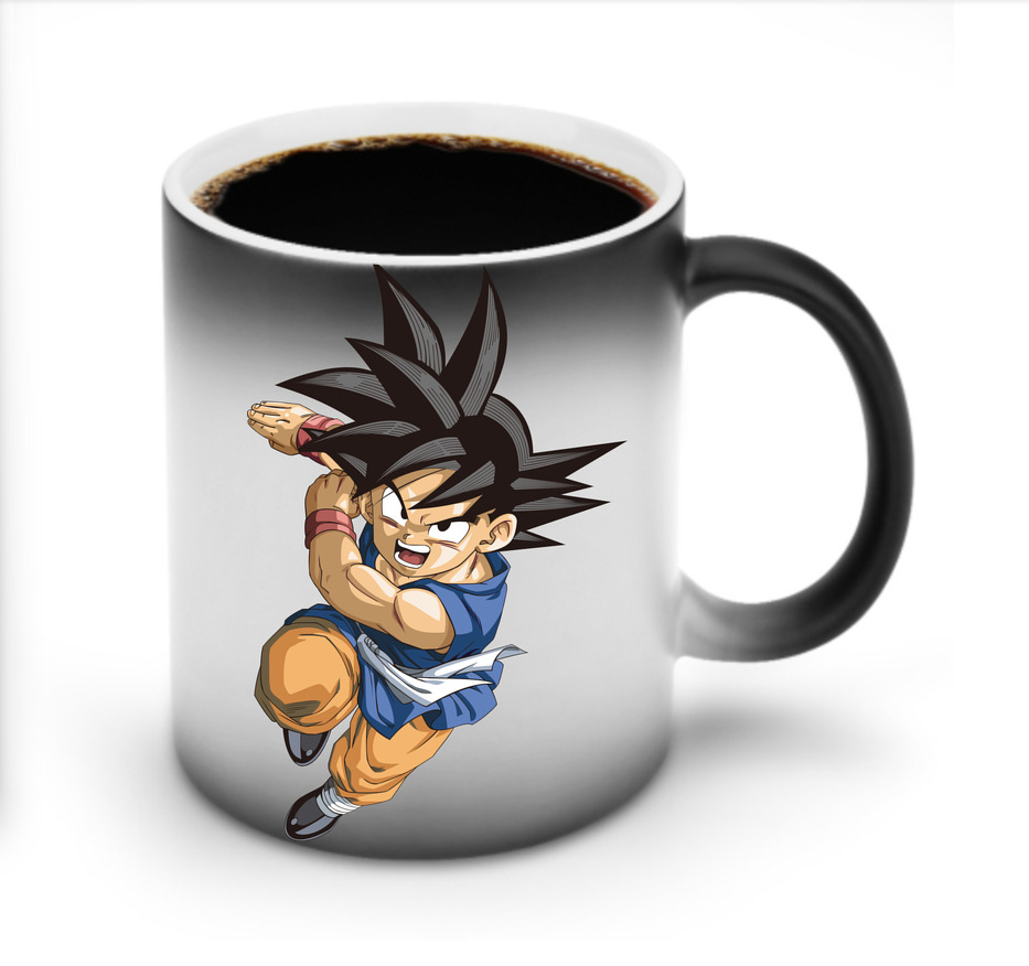（画像用） ドラゴンボール 孫悟空（そん ごくう）Son Goku カカロット DRAGON BALL Kakarotto 温度変色マグカップ
