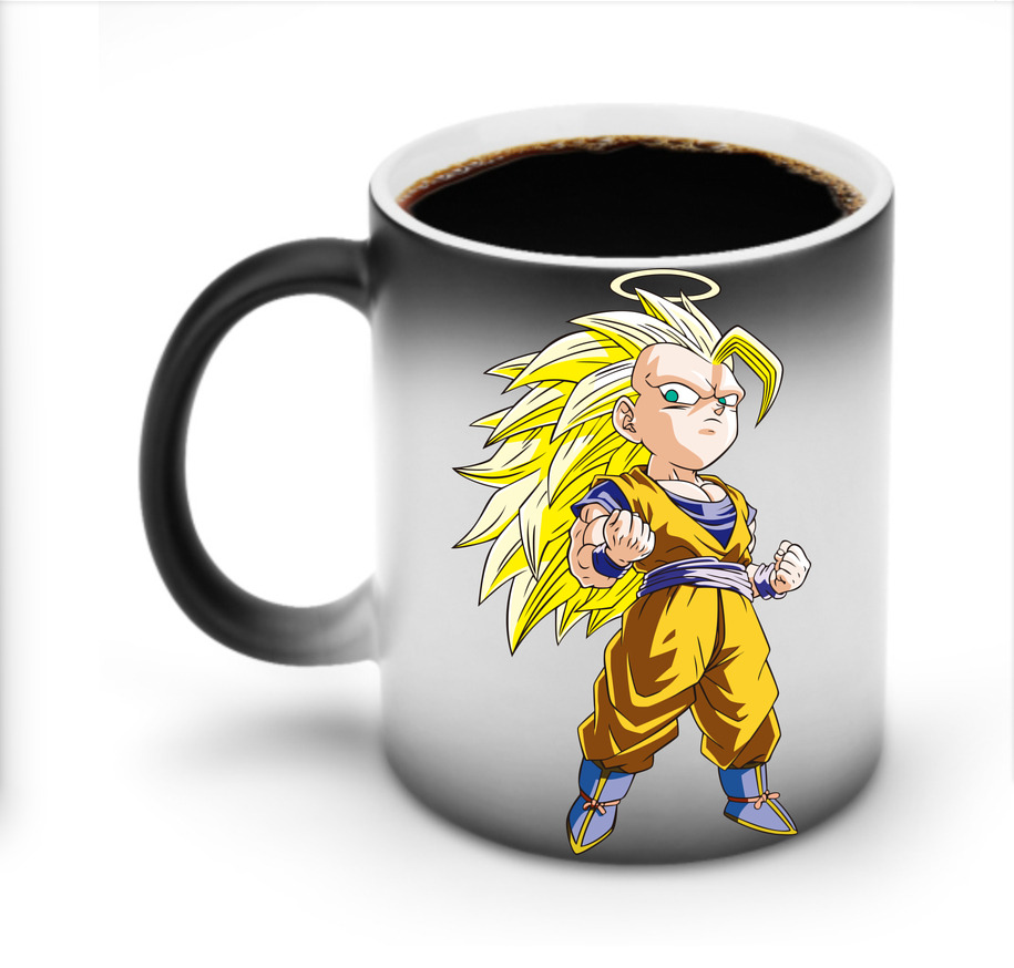 （画像用） ドラゴンボール 孫悟空（そん ごくう）Son Goku カカロット DRAGON BALL Kakarotto 温度変色マグカップ