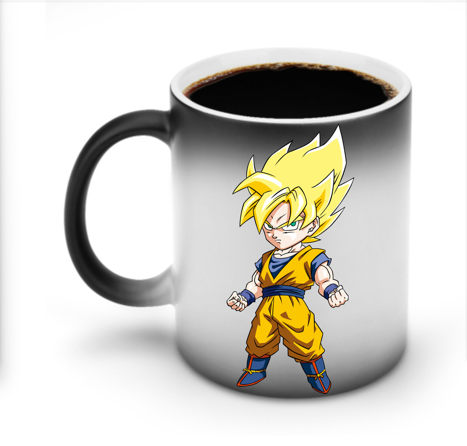 （画像用） ドラゴンボール 孫悟空（そん ごくう）Son Goku カカロット DRAGON BALL Kakarotto 温度変色マグカップ