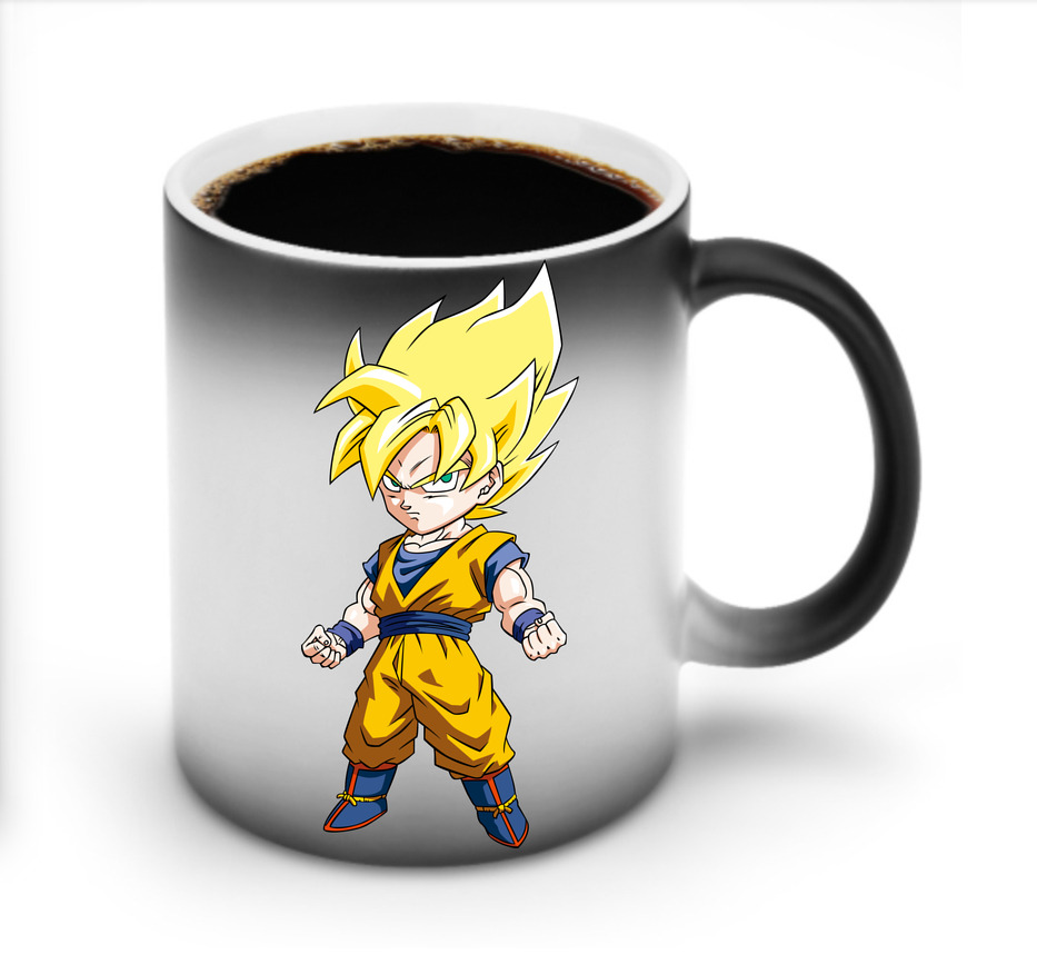 （画像用） ドラゴンボール 孫悟空（そん ごくう）Son Goku カカロット DRAGON BALL Kakarotto 温度変色マグカップ