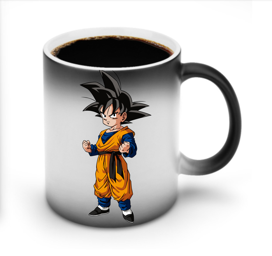 （画像用） ドラゴンボール 孫悟空（そん ごくう）Son Goku カカロット DRAGON BALL Kakarotto 温度変色マグカップ