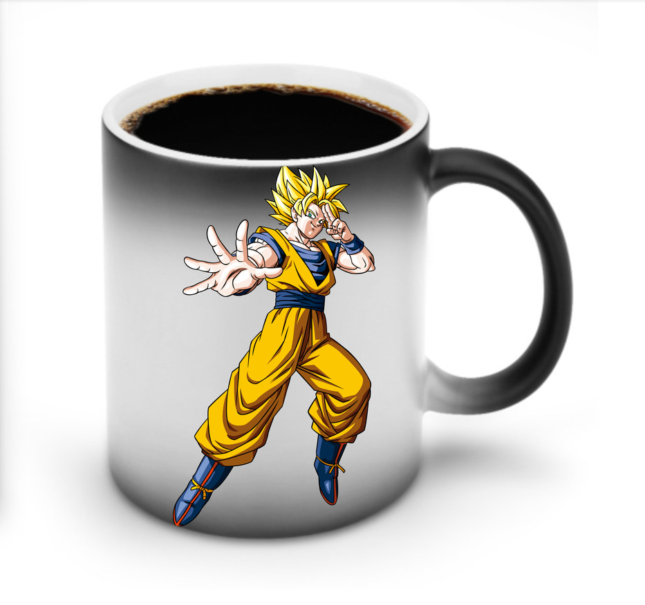 （画像用） ドラゴンボール 孫悟空（そん ごくう）Son Goku カカロット DRAGON BALL Kakarotto 温度変色マグカップ