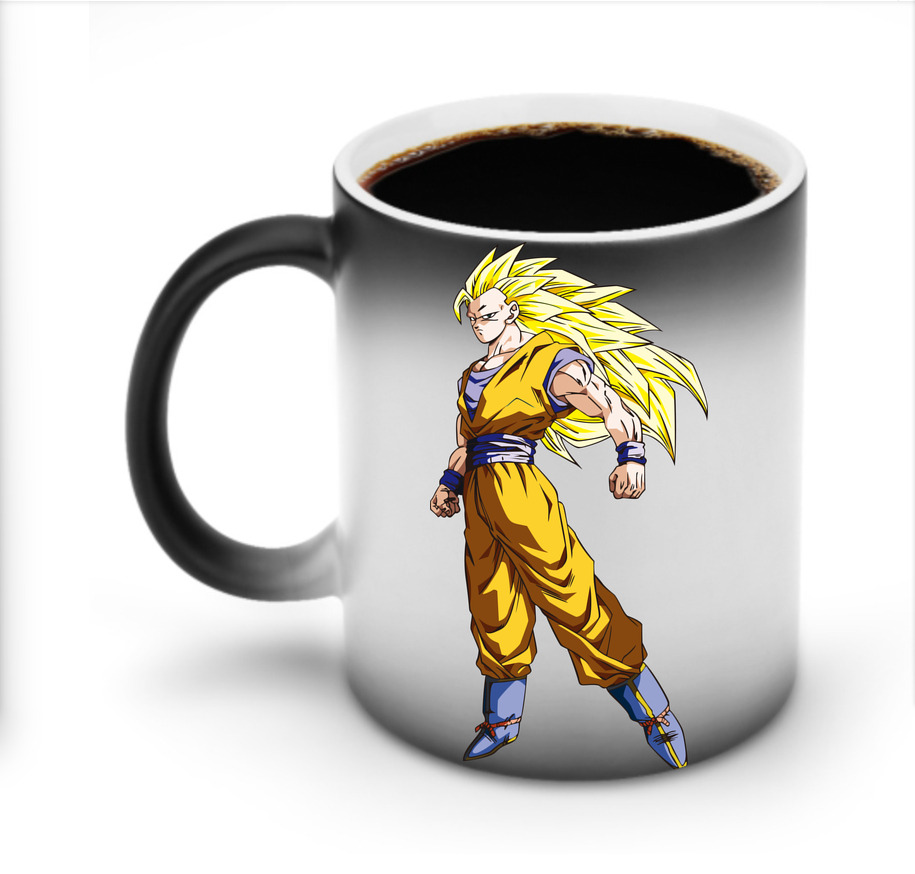 （画像用） ドラゴンボール 孫悟空（そん ごくう）Son Goku カカロット DRAGON BALL Kakarotto 温度変色マグカップ