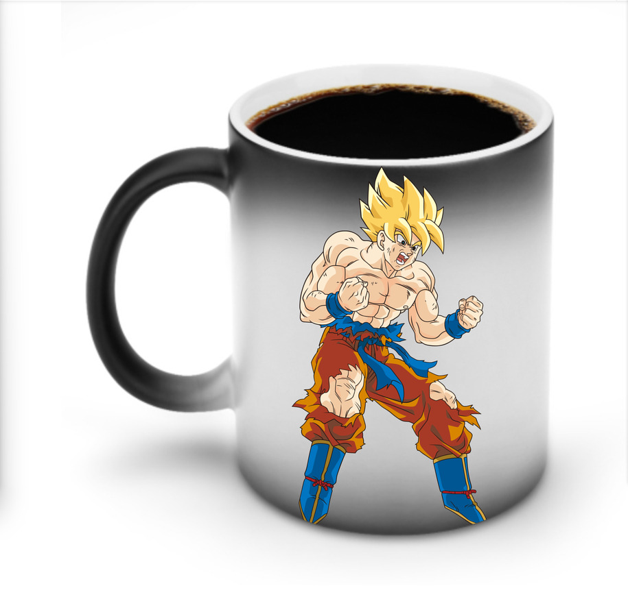 （画像用） ドラゴンボール 孫悟空（そん ごくう）Son Goku カカロット DRAGON BALL Kakarotto 温度変色マグカップ