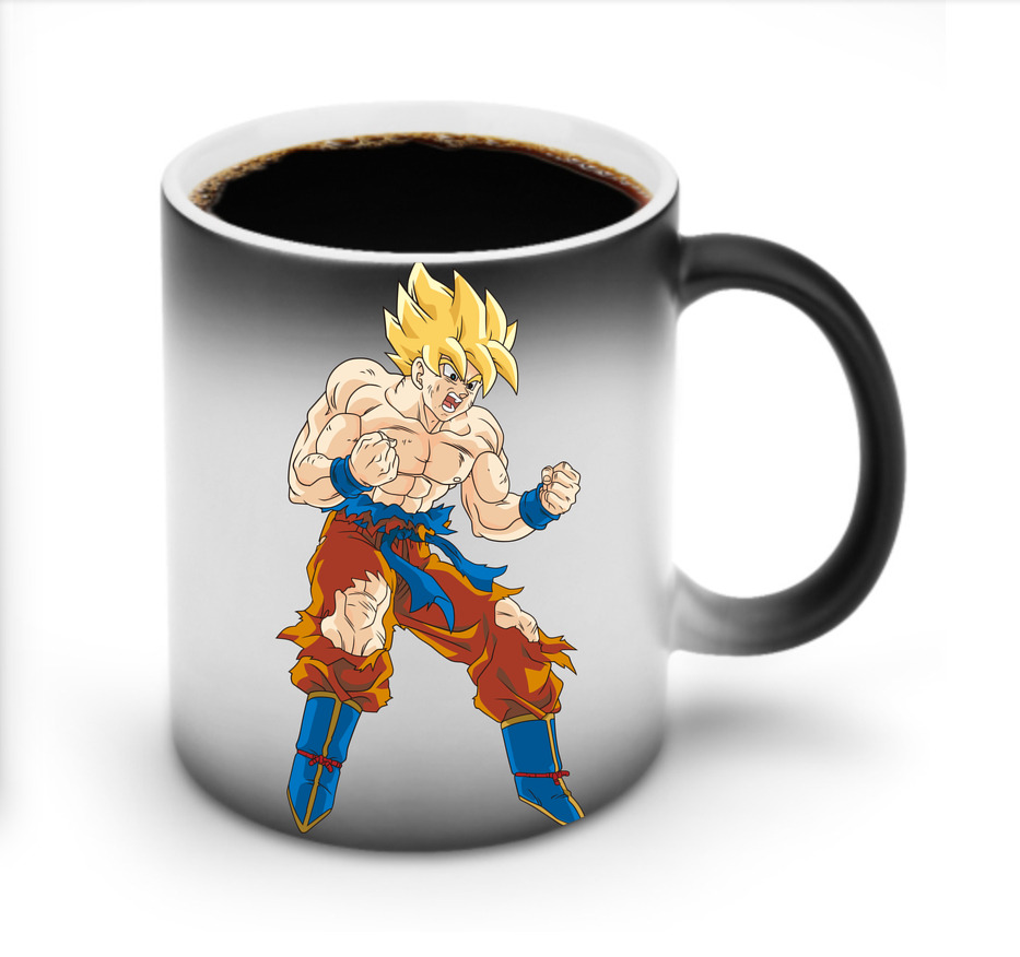 （画像用） ドラゴンボール 孫悟空（そん ごくう）Son Goku カカロット DRAGON BALL Kakarotto 温度変色マグカップ