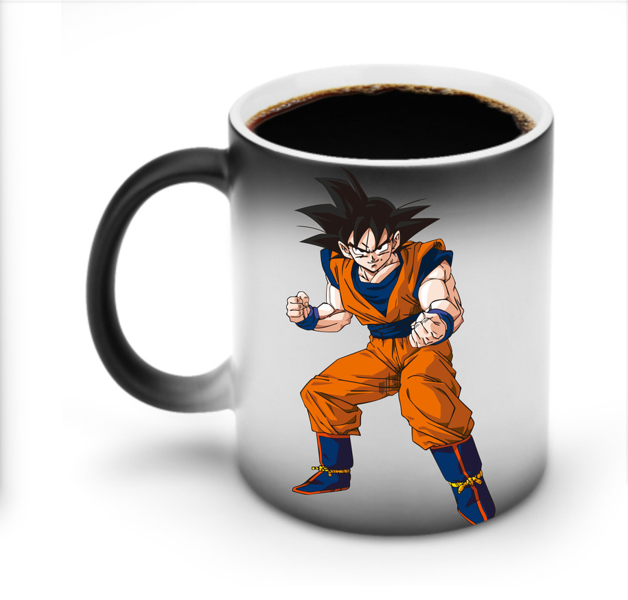 （画像用） ドラゴンボール 孫悟空（そん ごくう）Son Goku カカロット DRAGON BALL Kakarotto 温度変色マグカップ