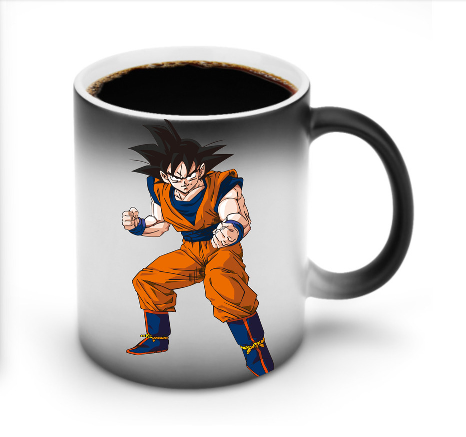 （画像用） ドラゴンボール 孫悟空（そん ごくう）Son Goku カカロット DRAGON BALL Kakarotto 温度変色マグカップ