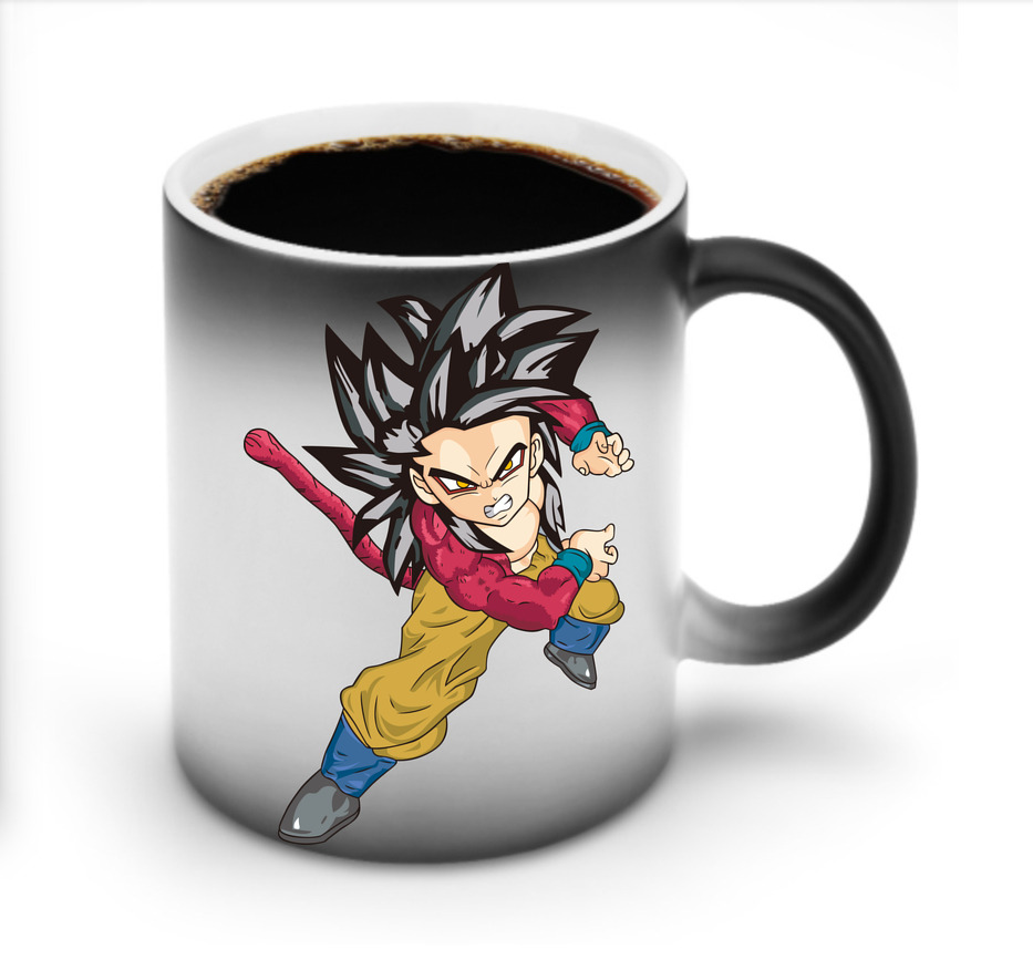 （画像用） ドラゴンボール 孫悟空（そん ごくう）Son Goku カカロット DRAGON BALL Kakarotto 温度変色マグカップ