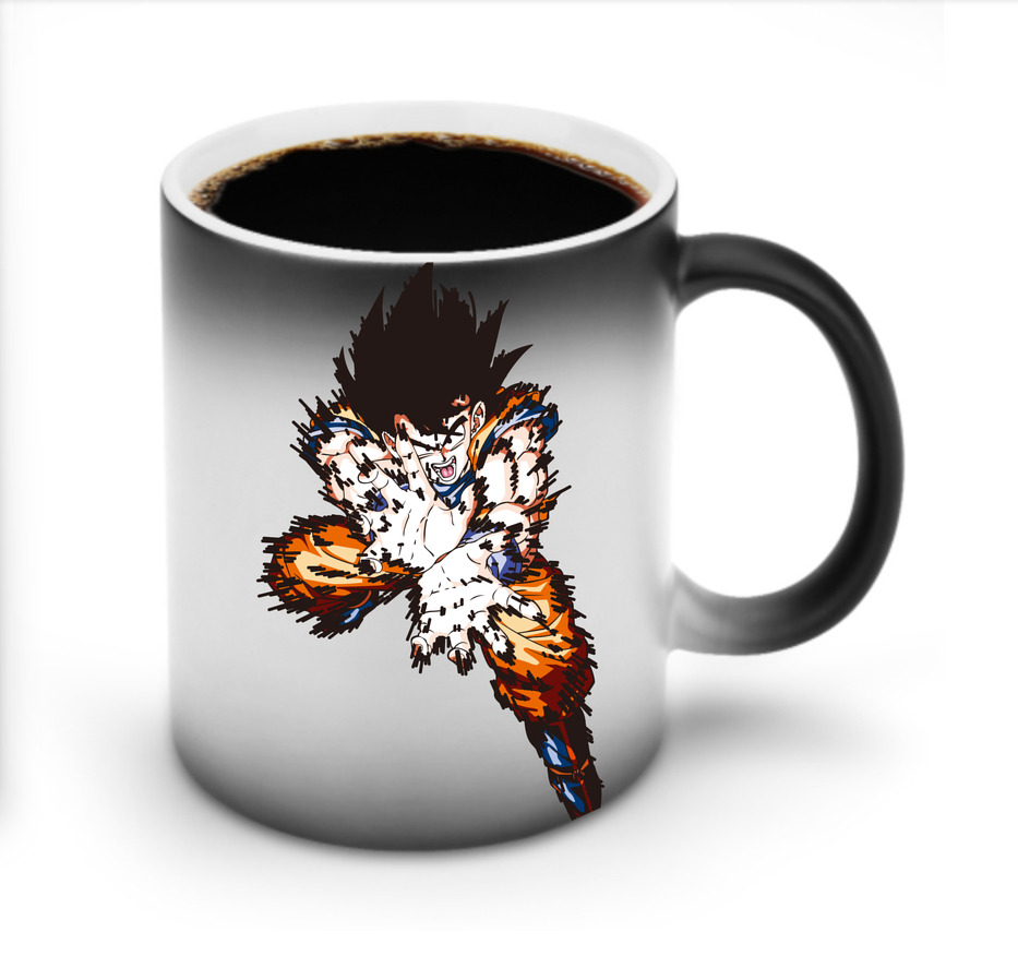 （画像用） ドラゴンボール 孫悟空（そん ごくう）Son Goku カカロット DRAGON BALL Kakarotto 温度変色マグカップ