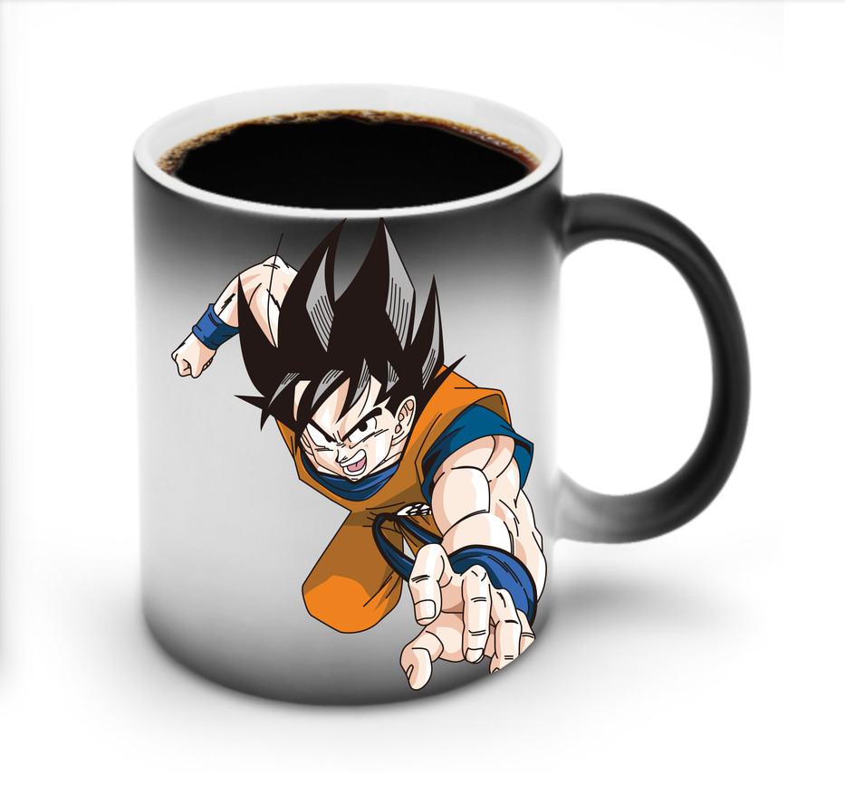 （画像用） ドラゴンボール 孫悟空（そん ごくう）Son Goku カカロット DRAGON BALL Kakarotto 温度変色マグカップ