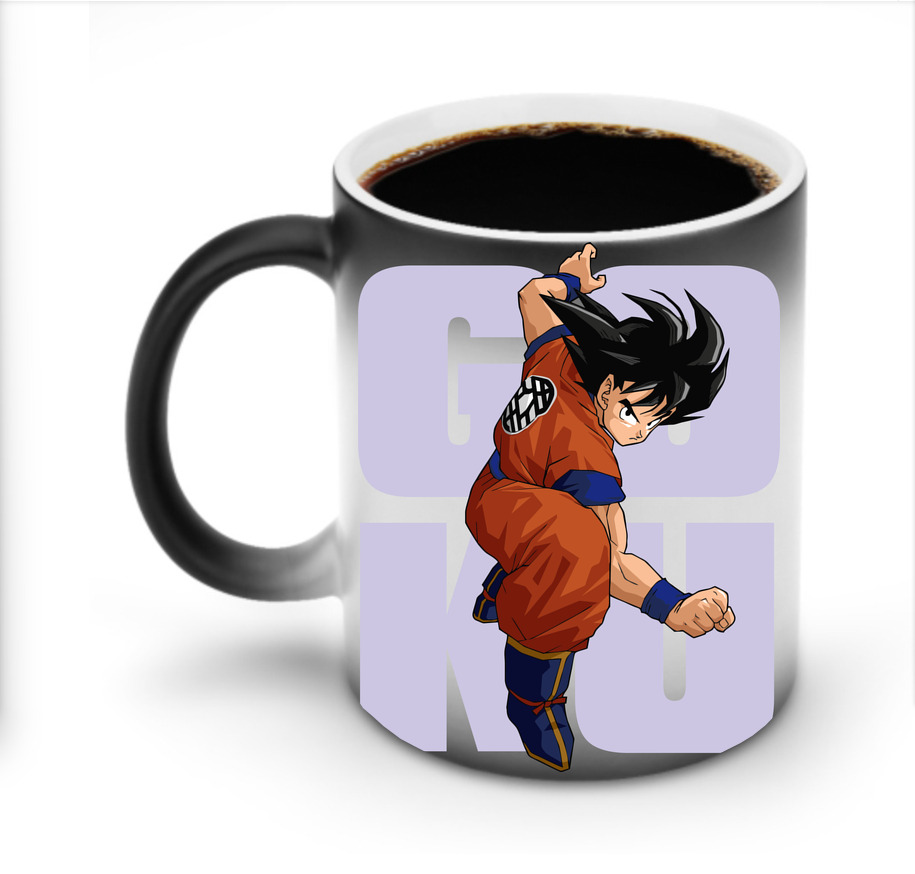 （画像用） ドラゴンボール 孫悟空（そん ごくう）Son Goku カカロット DRAGON BALL Kakarotto 温度変色マグカップ