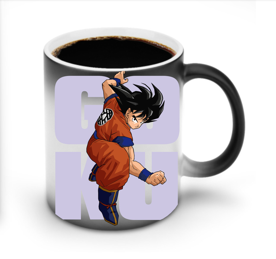 （画像用） ドラゴンボール 孫悟空（そん ごくう）Son Goku カカロット DRAGON BALL Kakarotto 温度変色マグカップ