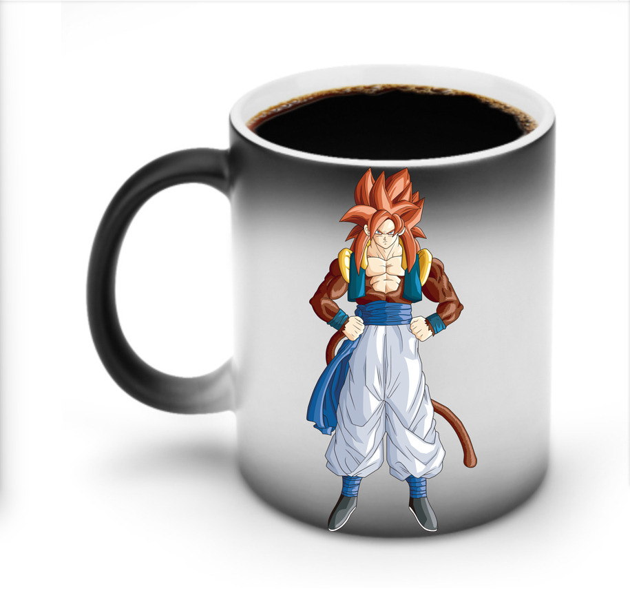 （画像用） ドラゴンボール 孫悟空（そん ごくう）Son Goku カカロット DRAGON BALL Kakarotto 温度変色マグカップ