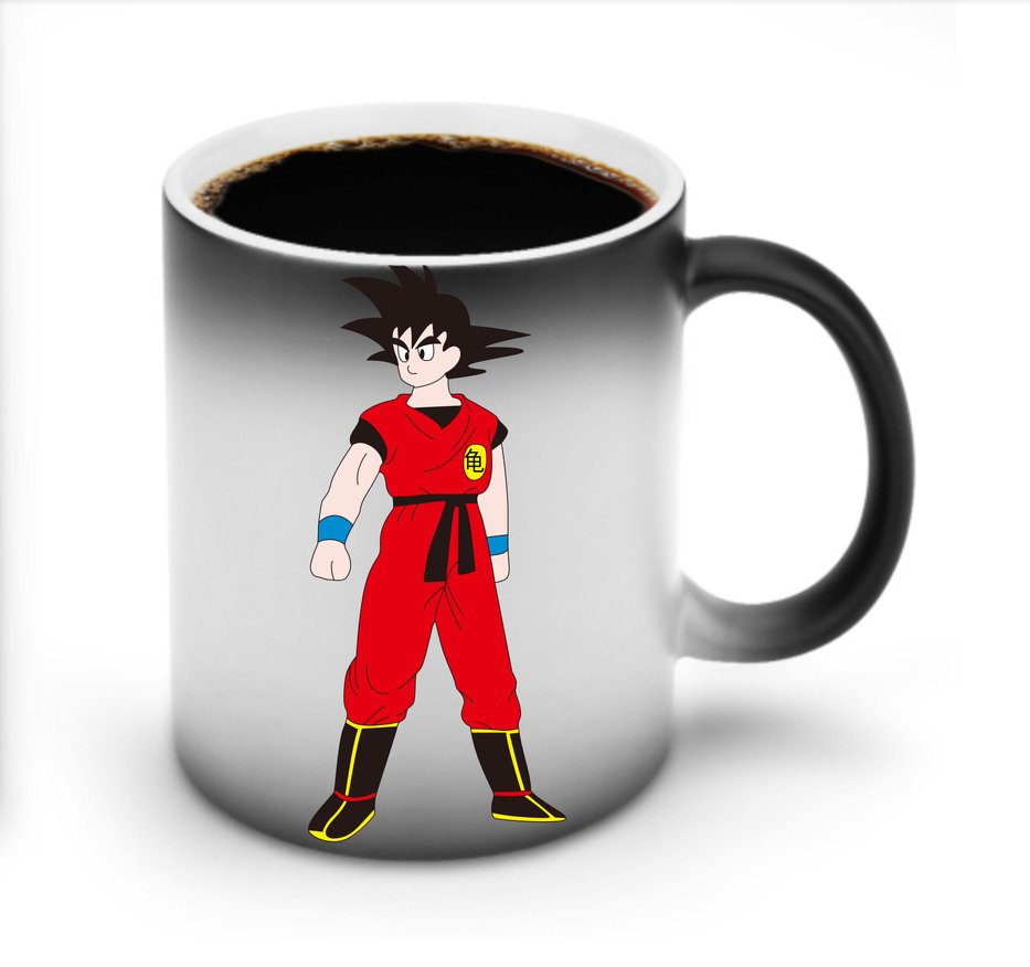（画像用） ドラゴンボール 孫悟空（そん ごくう）Son Goku カカロット DRAGON BALL Kakarotto 温度変色マグカップ