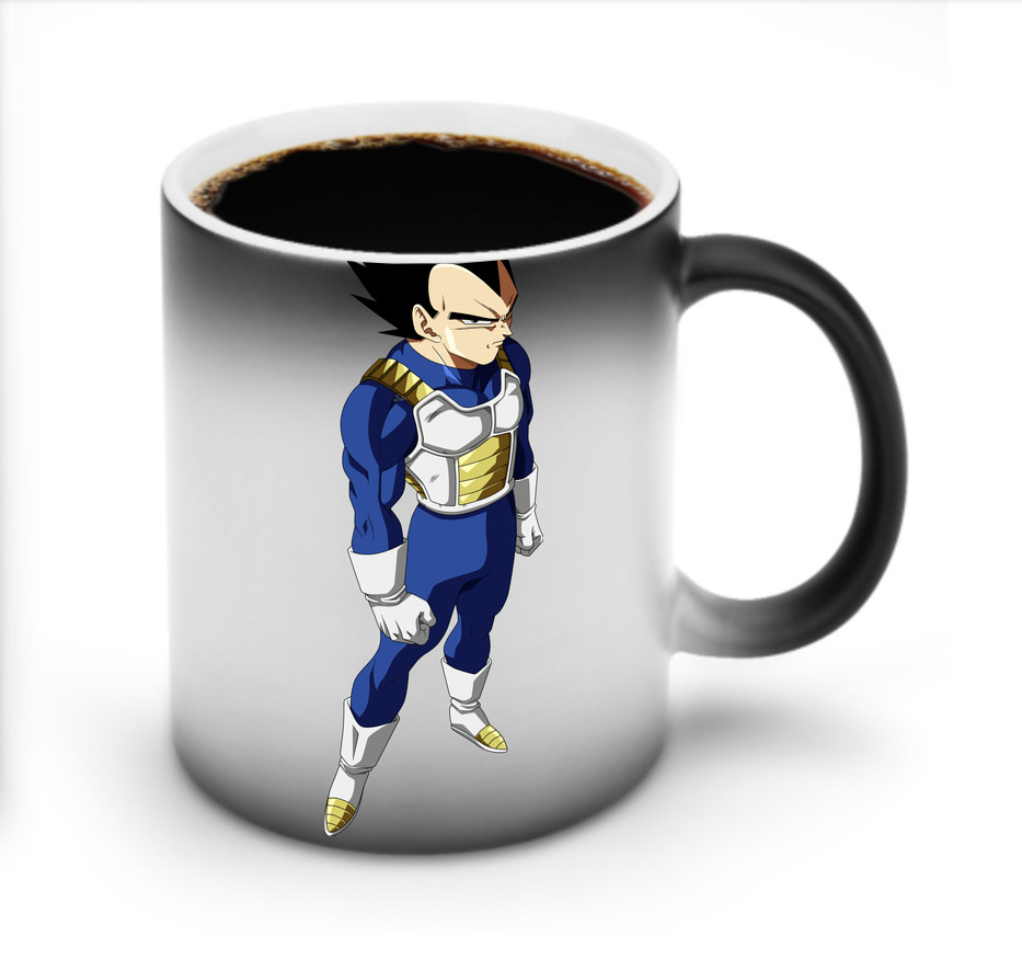 （画像用） ドラゴンボール ベジータ四世（Bejīta Yonsei）DRAGON BALL Vegeta IV 温度変色マグカップ